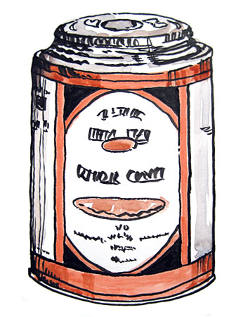 rubber cement can rubber cement can