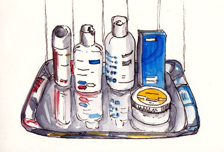 standard hotel toiletries