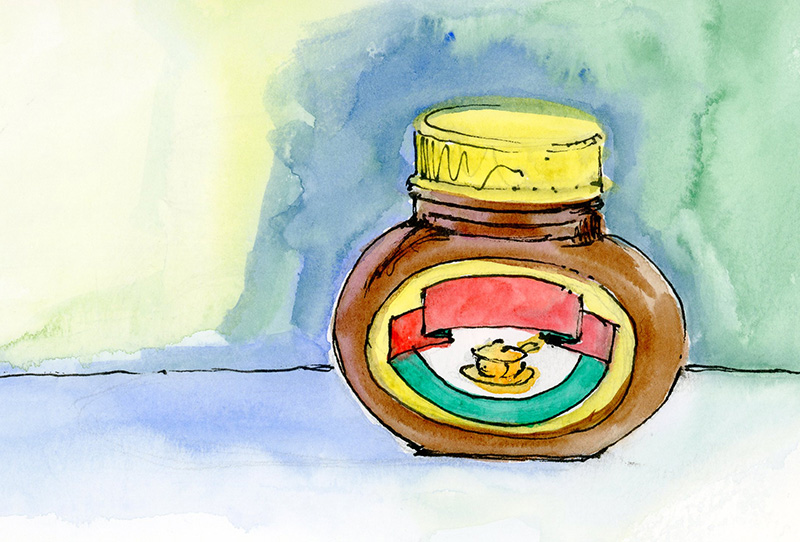 small jar of marmite