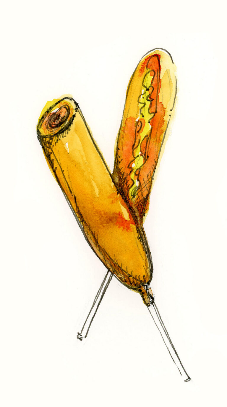 Veggie Corn Dog