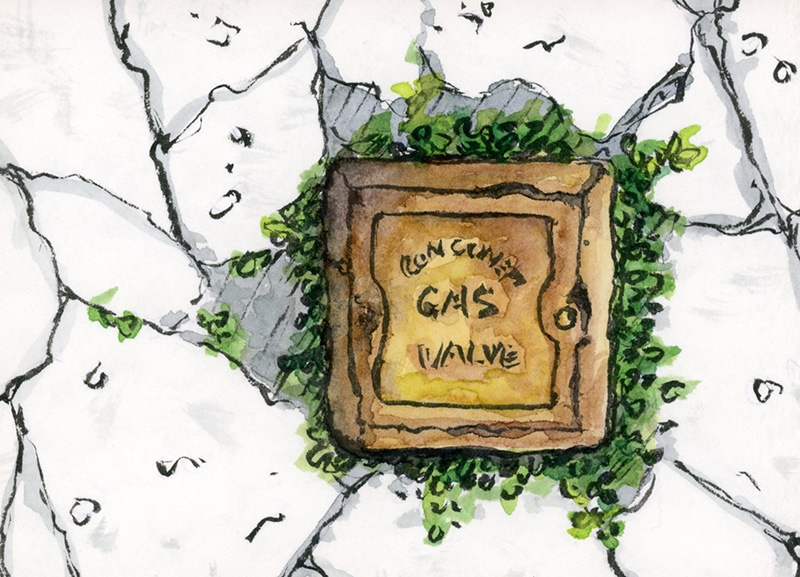 street gas valve